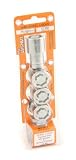 Mr. Lugnut 30-2311 Standard Mag Wheel Locks (1/2 Thread Size)  - Pack of 4