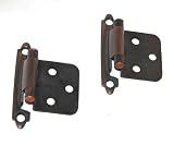 Oil Rubbed Bronze Self Closing Cabinet Hinges lot of 10 Pairs