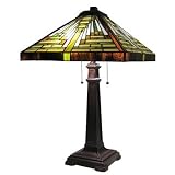 Chloe Lighting CH22088TL 2 Light Mission Table Lamp