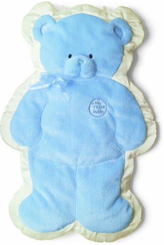 Childrens Toyshop  Toys : BABY GUND SOFT BLUE CUDDLE HUGS BLANKET