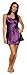 Pajama Heaven Women's Satin Chemise & Robe Set