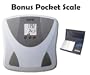 Tanita BF-680W 300lb Scale with Body Fat Monitor, Body Water Monitor and Athletic Mode With Bonus 600g x 0.1 gram Digital Food Pocket Scale