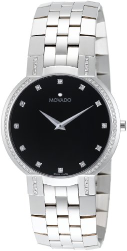 Movado Men's 606237 Faceto Stainless-Steel Bracelet Watch