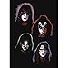KISS - Solo Heads Fleece Blanket 35 x 57in