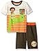Disney Boys' 2 Piece The Good Dinosaur Knit Short Set with Sublimation Pocket