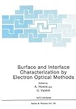 Surface and interface characterization by electron optical methods