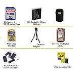 Exclusive Accessory Kit For The Kodak Zi8 Pocket Video Camera & Kodak PLAYSPORT Package Includes 16GB Memory + Kodak Klic-7004 Replacement battery (1100MAH) + 1 Hour Charger + Hard Shell Carrying Case, Flexible Tripod + More