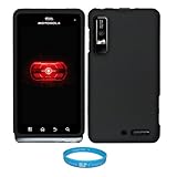Black 2 Piece Protective Snap-On Hard Case Cover for Motorola Droid 3 Veriz ....