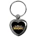 Heart Key Chain of World of Warcraft Official Logo (Guild, PC Game, Expansion, Addons, Movie)