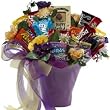 SCHEDULE YOUR DELIVERY DAY! Happy Birthday! Candy, Chocolate Bar and Cookie Bouquet - Gift Basket