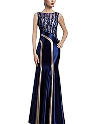 A-line Polyester/Satin Scoop Neck Sleeveless Tank Lace Natural   Waistline Bubble Dress Cocktail Floor Length Evening Dress/Homecoming Dress/Pageant Dress/Prom Dress/Party Dress/Wedding Dress 