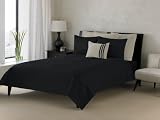 Nicole Miller King Coverlet, Black