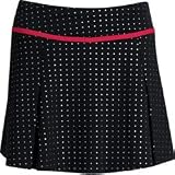 Tail Tennis Pink Com Print Pleat Skirt (COLOR: Nav/Pnk, SIZE:Large)