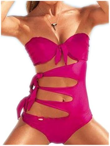 Summer-House Woman Small Size Sexy Bikini Small Size Red Rose One-Pieces Suspender Summer Holidays Bikini Xcheng3026Reds