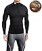 Defender New Men's Winter Compression Mock Shirts Baselayer Tights Soccer BB_L