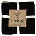 Now Designs Set of 3 Floursack Towels, Oyster Series