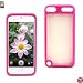 Reiko Premium Durable PC and TPU Protective Case for iPod touch 5G (Hot Pink)