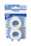 Nexcare Gentle Paper Carded First Aid Tape 1 in x 10 yds(2 rolls)- 6 PK OR 12 ROLLS