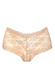 Torrid Plus Size Nude Allover Lace Cheeky Shorts