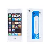 Retro Chic iPhone 5 Cassette Tape Silicone Case in White