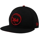 MLB New Era New York Mets Black Tonal Pop 59FIFTY Fitted Hat (7 1/4)