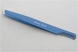 Slant Tweezer & Eyebrow Comb by Body Toolz
