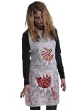 Thumbnail image for Rubie’s Costume Co Men’s Zombie Shop Butcher’s Apron, Red/White, One Size