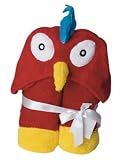 Scene Weaver Boys or Girls Baby Hooded Bath Towels (Parrot)
