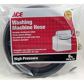 Click here to buy ACE WASHING MACHINE HOSE Braided reinforced hose by Samar Company, Inc.