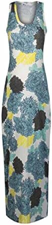 Queen Mum Women's Floral Print Maxi Dress S Multi Colour