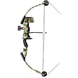 PSE® Deer Hunter Mossy Oak® Compound Bow Package Left Hand, 55#