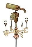 IMAGE OF Good Directions 8843P Wine Bottle Cottage-Size Weathervane, Polished