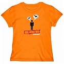 T-Shirt Woman Orange " Dog Addiction - Schnoodle " Dog