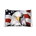Artsmith, Inc. Coin Purse (2-Sided) Eagle on American Flag