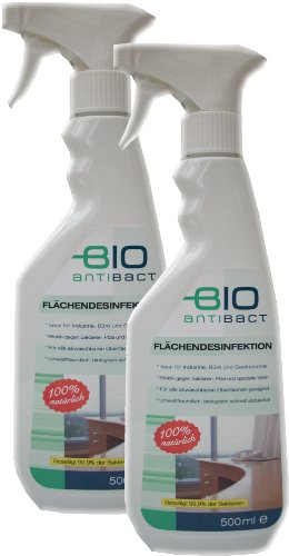 BioAntibact Fl&auml;chendesinfektion 500 ml / 100% nat&uuml;rlich - ohne Alkohol