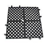Protect your glassware with the Interlocking Bar Glass Mat -1 Square Foot: Clear