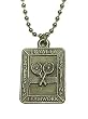 Set of 4 Team Spirit Tennis Sports Medal Pendant With 23" Chain #15176