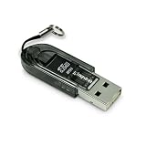 Kingston 1 GB microSD Card with USB 2.0 microSD Card Reader FCR-MRB+SDC/1GBKR (Black)