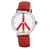 Love Peace and Hope Midsize LPE101 Time for Peace Crystals Accented Watch