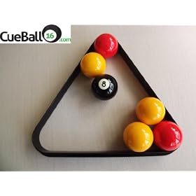Plastic triangle for snooker / pool - for 15 x 2in balls