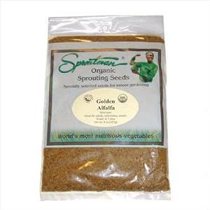 Organic Alfalfa Sprouting Seeds