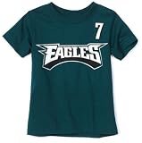 NFL Infant/Toddler Boys' Philadelphia Eagles Michael Vick Name & Number Tee Shirt (Green, 4T)