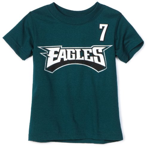NFL Infant/Toddler Boys' Philadelphia Eagles Michael Vick Name & Number Tee Shirt (Green, 2T)