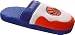 New York Knicks NBA Comfy Feet Scuff Slippers (Men's Size 8 to 9 1/2) (Large)