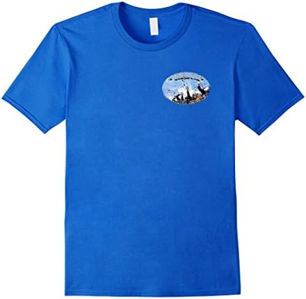 Men's UNITED STATES AIR FORCE ACADEMY T-SHIRT 2XL Royal Blue