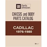 1976 1977 1978 1979 1980 CADILLAC Parts Book List by General Motors