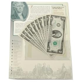 1976 $2 Federal Reserve Notes 12 Districts Complete Collection