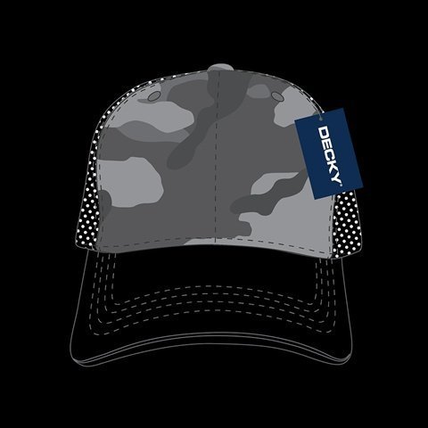 Decky 1054-BUB Cotton Curve Bill Trucker