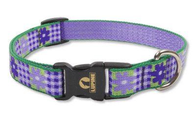 Picnic Basket - Lupine Adjustable Collars Medium 3/4 x 12 - 20
