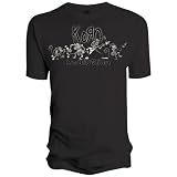Korn Evolve Guitar Black Mens T-shirt